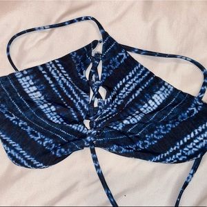 LSpace Tie Dye Bikini Top